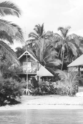 Beachfront accommodations at Sokala Villas.