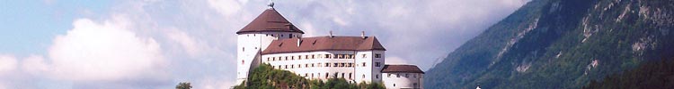 Castle fortress in Kufstein, Austria.