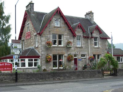 Atholl Villa Guest House in Pitlochry. 