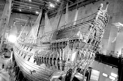 The resurrected warship “Vasa” — Stockholm. Photos by Brian Gauvin