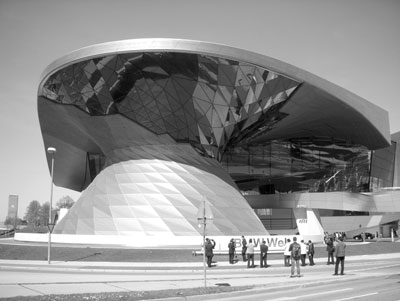 BMW Welt (World) is a magnet for everyone interested in design or things mechanical. Photos: Brunhouse