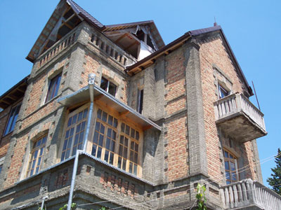 Old building in downtown Sukhum.