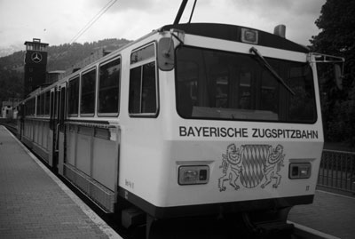 The Bavarian Zugspitz Railroad lifts visitors from Garmisch-Partenkirchen to the summit of Germany’s highest Alp using Riggenbach-system cogwheels. Sorry, no railpasses accepted! Photos: Brunhouse