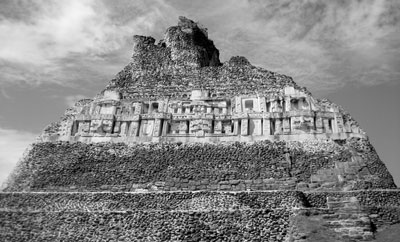 Mayan ruins at Xunantunich, Belize.