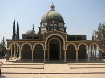 Church at the Mount of Beatitudes.