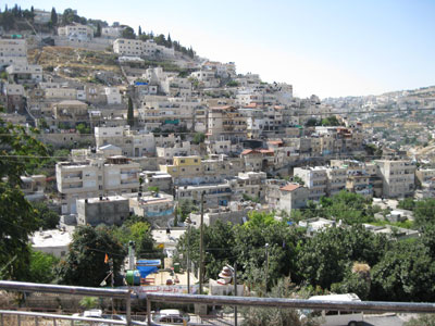 View from the Pool of Shiloach.