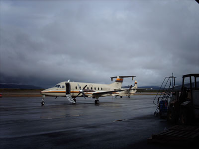 Bering Air charter from Nome to Anadyr.