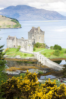 Eilean Donan Castle, Loch Duich, Scotland. Photo by Richard Semik/123RF
