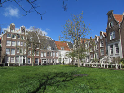 The Begijnhof in Amsterdam. 