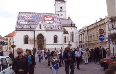 St. Mark’s Parish Church in Zagreb.