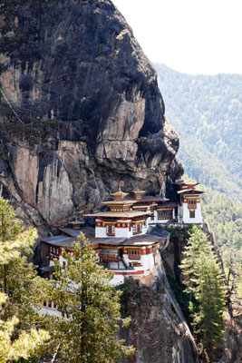 Taktsang (Tiger’s Nest) Palphug Monastery, upper Paro Valley, Bhutan. Photo: takepicsforfun/123RF