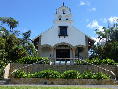 The Mariana Chapel, built by Rodrigo Carazo, at Villa Blanca.