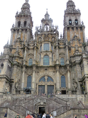 Reaching the cathedral in Santiago de Compostela is the highlight of the journey.