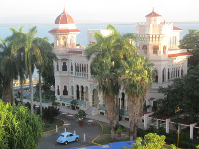 Many old Cuban mansions have been converted to paladares, privately owned high-end restaurants. Photos by Fred Steinberg