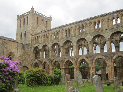 The centerpiece of the ruins of Jedburgh Abbey is the great church of St. Mary the Virgin. Photo by Margaret Graham