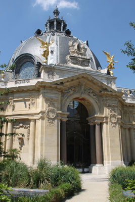This ornate structure is the entrance to the interior courtyard garden at the Petit Palais in Paris. Photo courtesy of Petit Palais