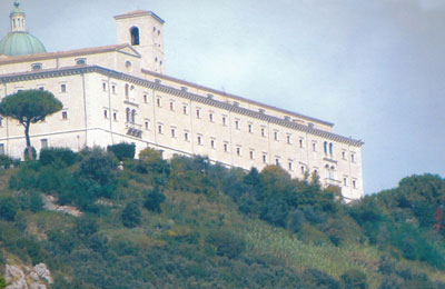 The Abbey of Monte Cassino.