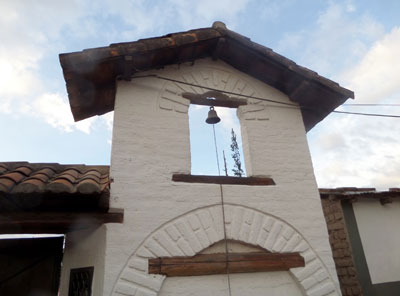 The “doorbell” for the Casa de Hacienda La Jimenta.