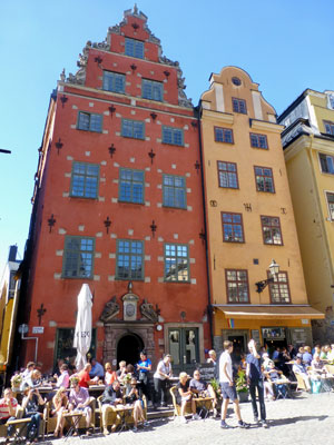 Imbibing is an art form in the quaint squares of Stockholm’s Gamla stan.