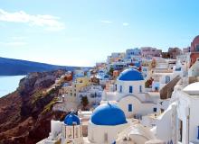 The picture-perfect village of Oia in Santorini, resting a thousand feet high on a volcanic crater, is a dream come true for photographers and sunset watchers.