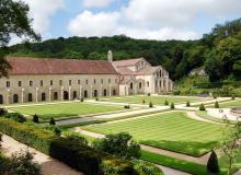 The abbey structures at Fontenay have remained virtually untouched by the outer world.