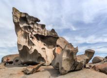 Remarkable Rocks at Flinders Chase National Park.