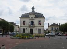 Town hall of Auvers-sur-Oise, France