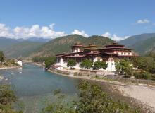 Punakha Dzong, considered to be Bhutan’s most impressive building.