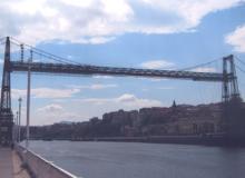 The Vizcaya Bridge in Bilbao is a UNESCO World Heritage Site.