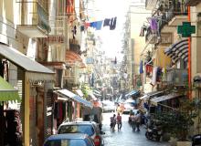 Basso living (life on the street) in Naples. Photo by Rick Steves