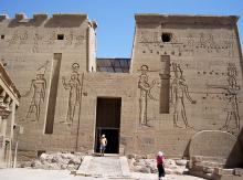 The reconstructed Philae Temples near Aswan. Photos: Keck