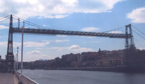 The Vizcaya Bridge in Bilbao is a UNESCO World Heritage Site.