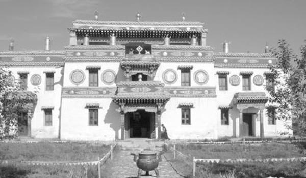 The main temple at Erdene Zuu.