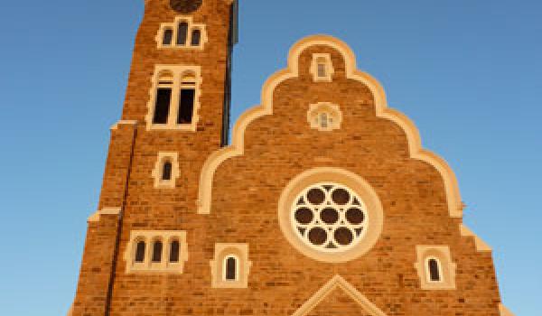The Christ Church (Christuskirche) in Windhoek, Namibia.