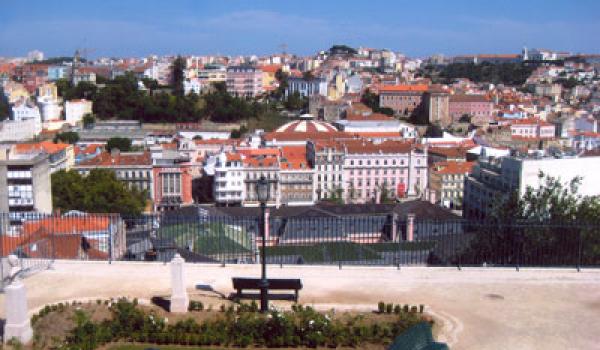 View from one of Lisbon’s miradouros.