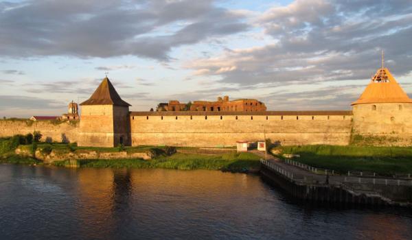 Shlisselburg Fortress, located in northwestern Russia