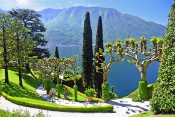 Villa del Balbianello, the home of explorer Guido Monzino and the setting of several Hollywood movies, perches dreamily over Lake Como.