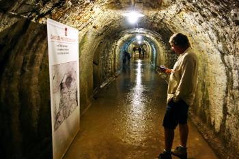 In northeastern France, visitors can explore Fort Douaumont, with its miles of cold, damp tunnels built to avoid enemy artillery.