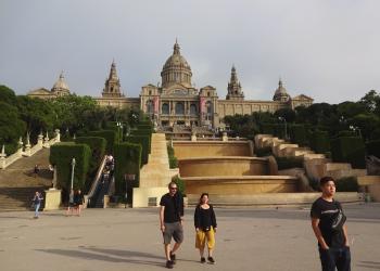 The National Museum of Art, located on Montjuïc.