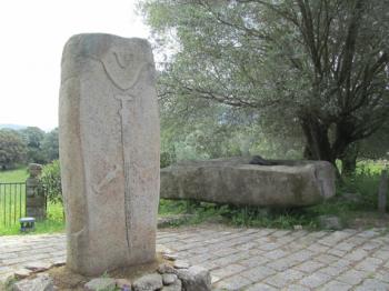 The statue-menhir Filitosa V.