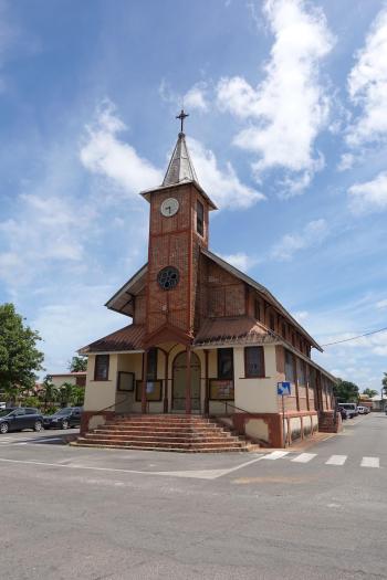 St. Joseph's Church in Iracoubo, French Guiana.
