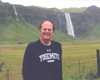 Jim Delmonte in Iceland.
