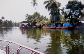 Part of the Kerala backwaters visited during my 2 1/4-hour private boat trip in 2016.