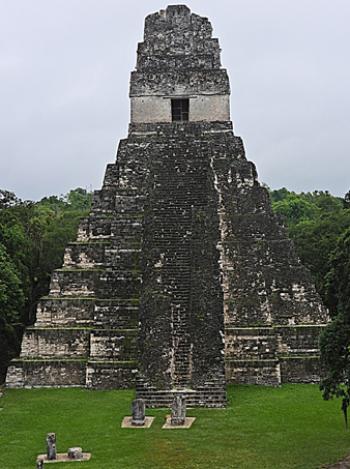 Temple I, or Temple of the Great Jaguar — Tikal.