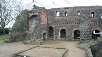 The Barbarossa Fortress ruins, Kaiserswerth.