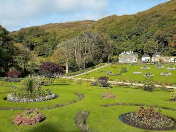 Part of Kylemore Abbey's Victorian walled garden.