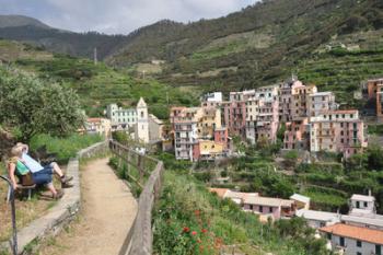 Hiking is a relaxing way to experience the Cinque Terre.