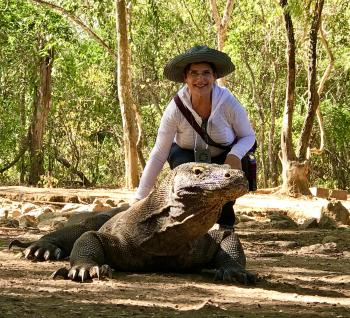 On Komodo, the “dragons” dominate the ecosystem in which they live.