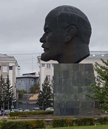 The world's largest sculpture of Lenin's head can be found in Ulan-Ude, eastern Siberia.