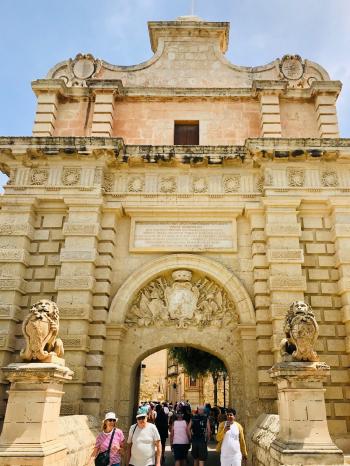 When you enter the main gate to Mdina, Malta’s ancient walled city, you have the feeling of stepping back in time.